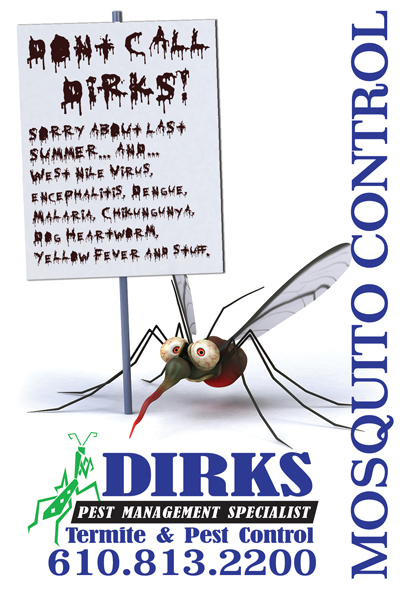 Mosquito flea and tick exterminator dirks
